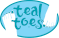 Teal Toes logo