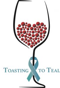 Toasting to Teal logo