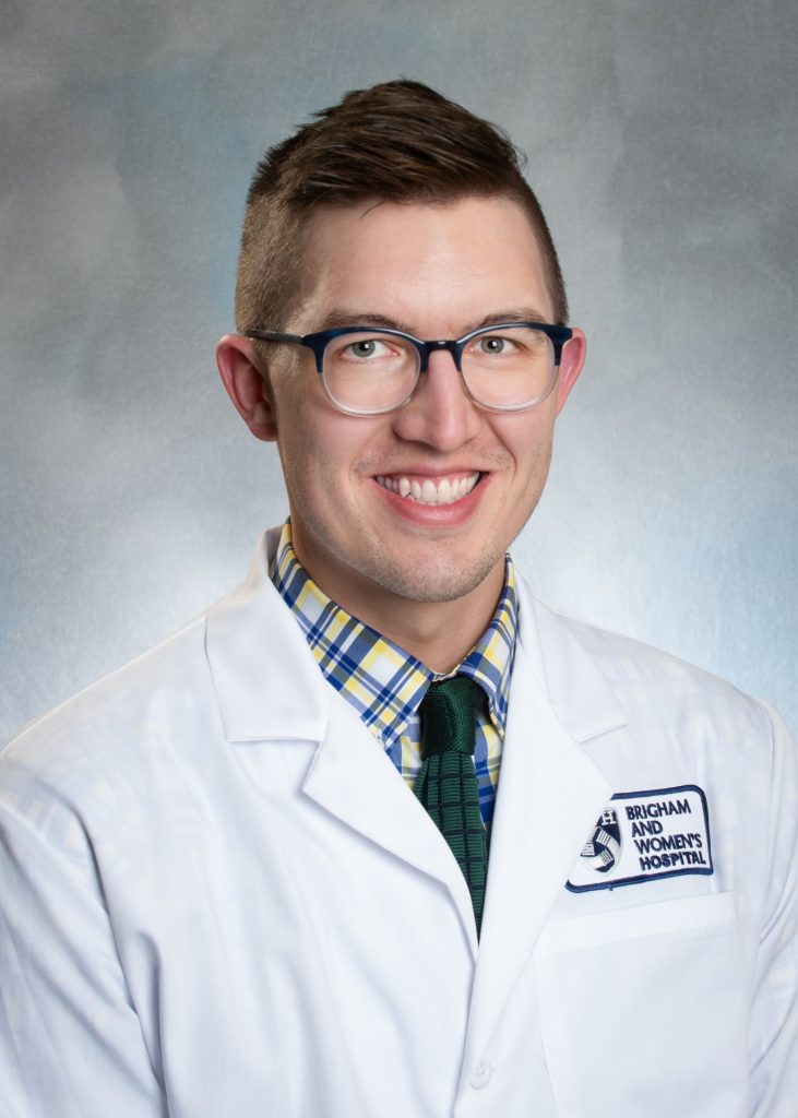Dr. David Chapel wearing lab coat