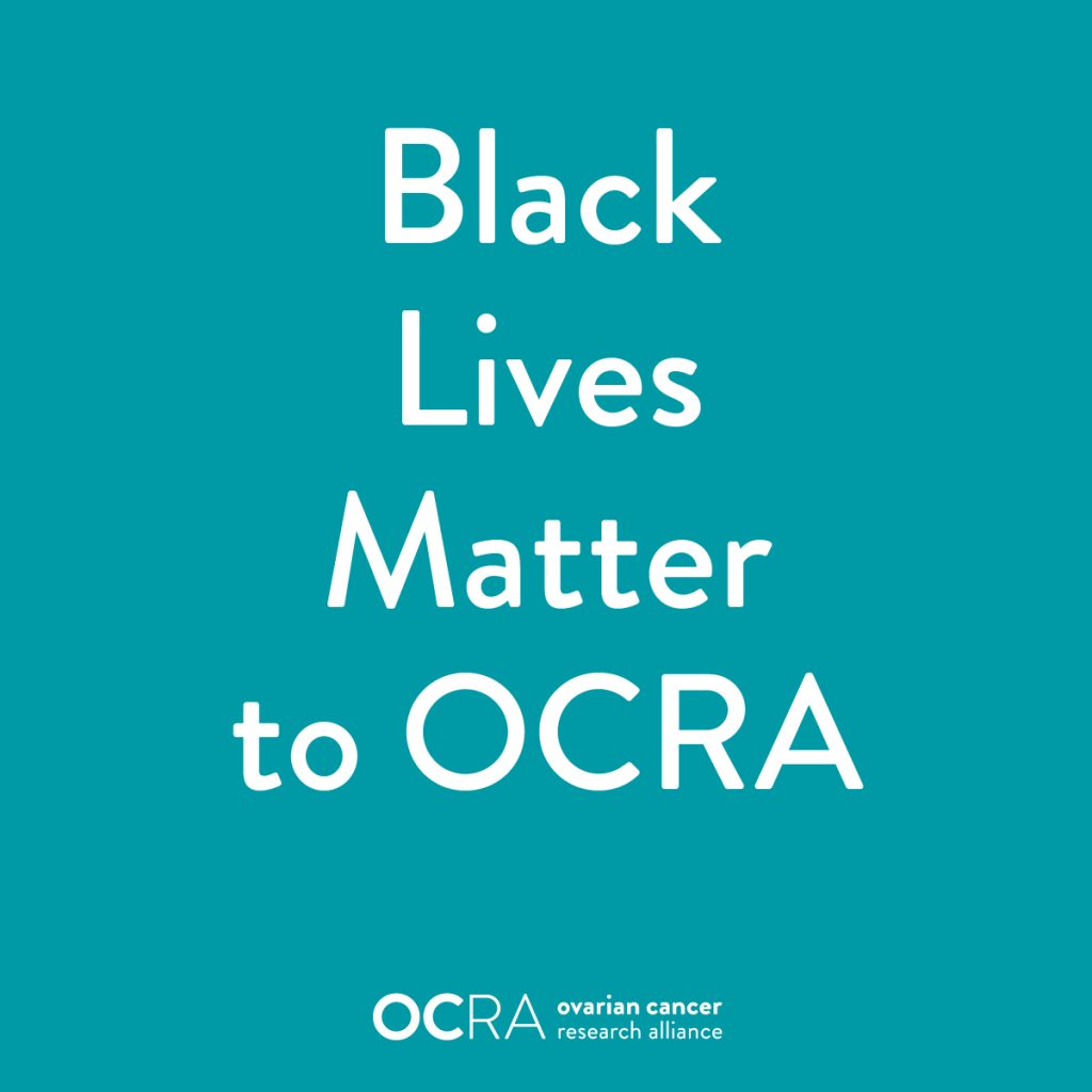 graphic reading, Black Lives Matter to OCRA