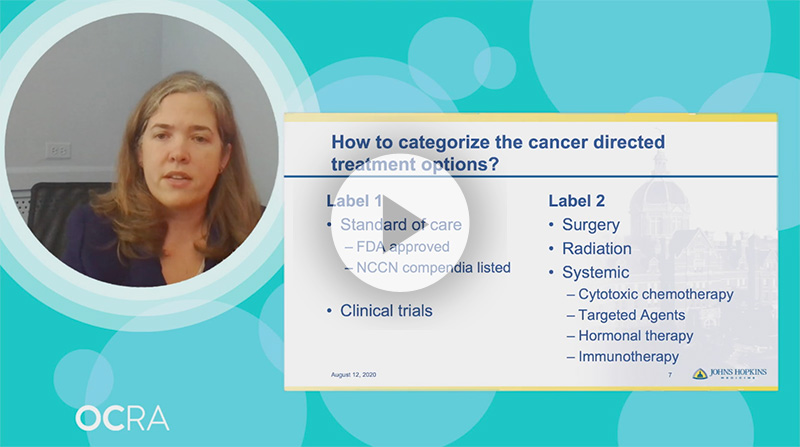 Managing Ovarian Cancer Recurrence Video