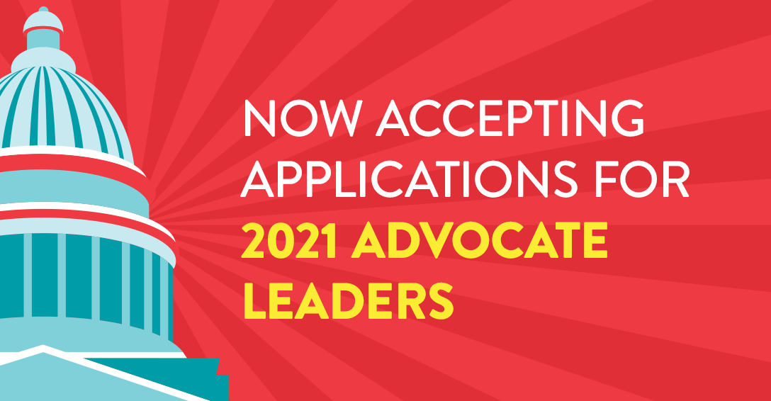 Now Accepting Applications for 2021 Advocate Leader Program