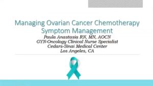 managing symptoms of chemotherapy