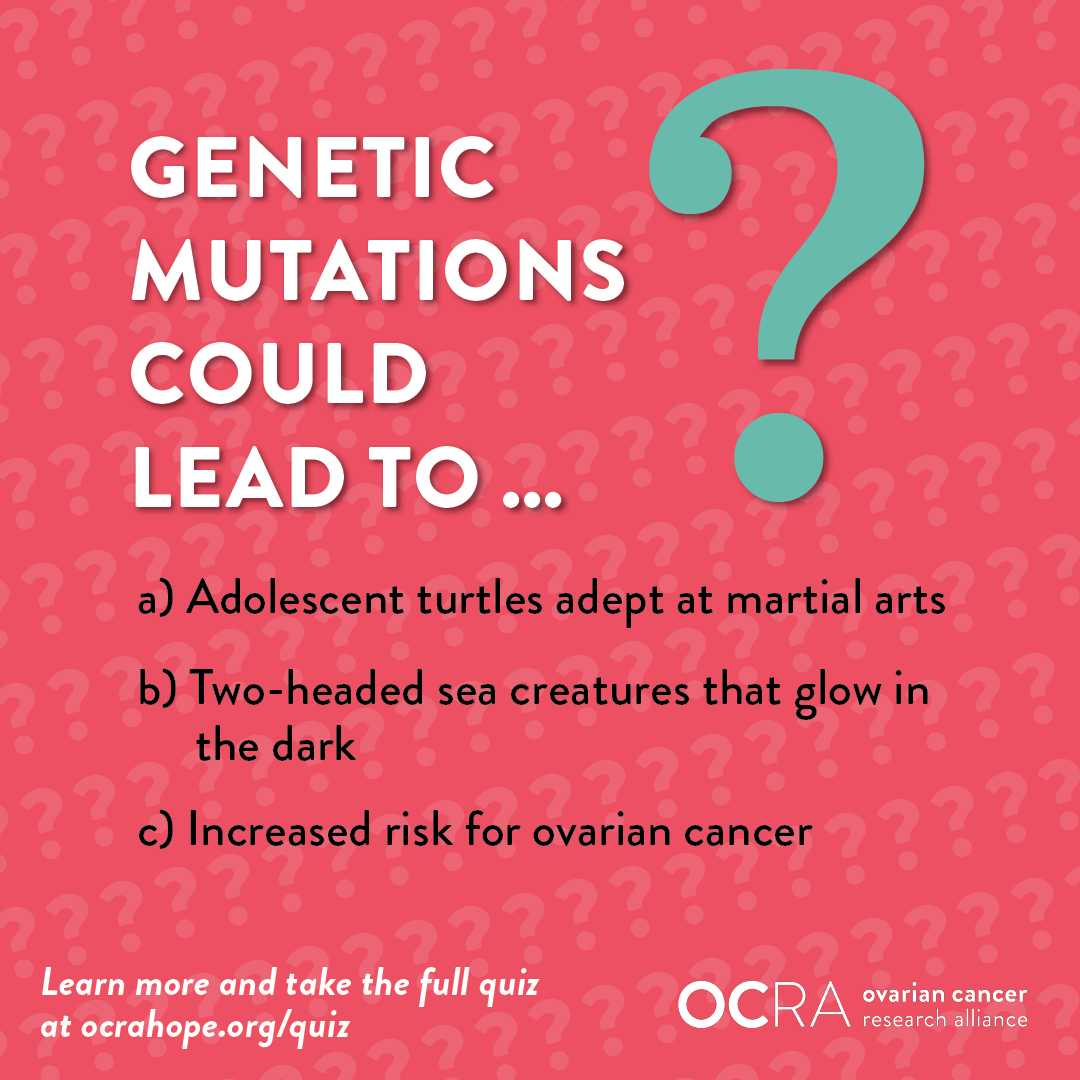 genetic mutations could lead to ovarian cancer