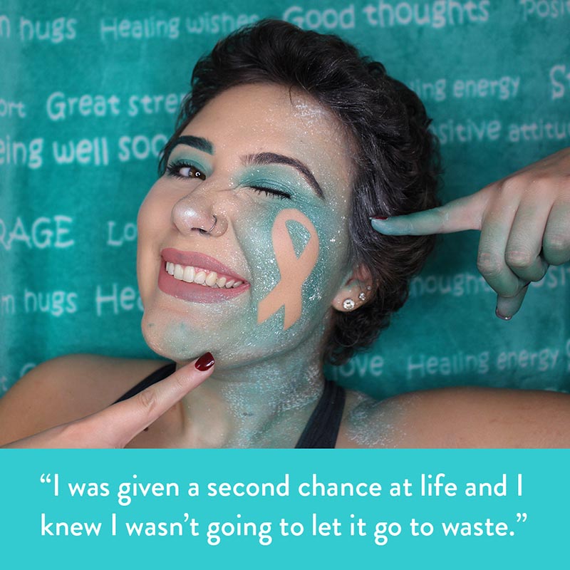 "I was given a second chance at life and I knew I wasn't going to let it go to waste."