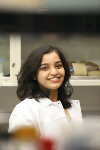 Dr Amrita Salvi in research lab