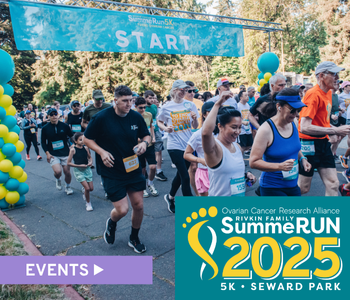 Participants cross the finish line at the SummeRun event