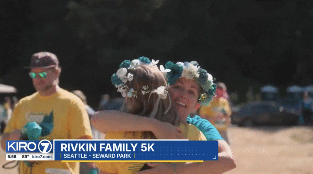 KIRO-TV 7 Seattle (CBS) Spotlights 2025 OCRA Rivkin Family SummeRun and Ovarian Cancer Research Impact