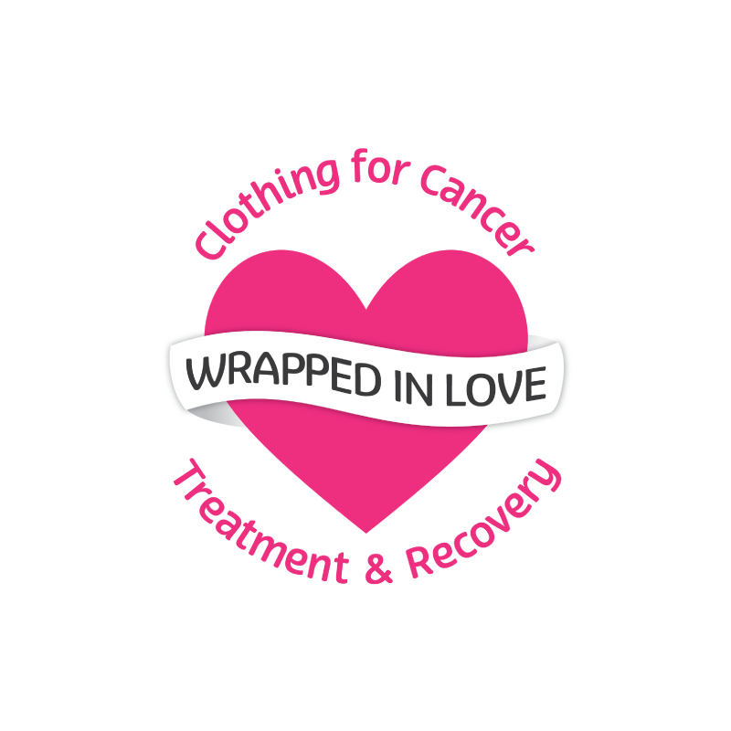 Wrapped in Love logo: Clothing for cancer treatment and recovery