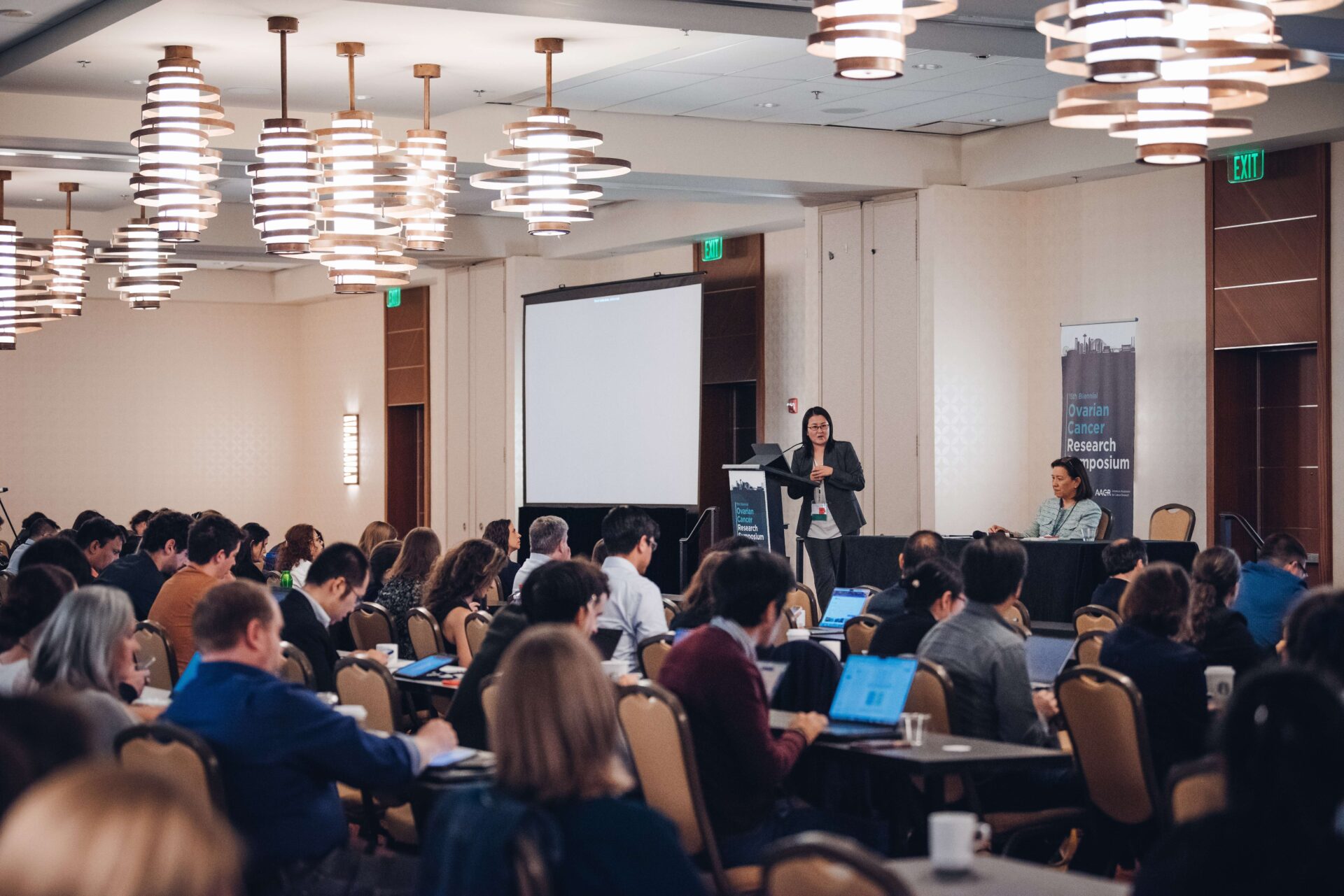 Researcher presenting at the 2024 Symposium