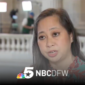 KXAS-TV NBC 5 Dallas Forth Worth segment on OCRA Advocacy Day