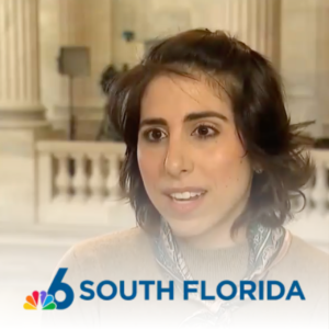 WTVJ-TV NBC 6 news segment on OCRA Advocacy Day