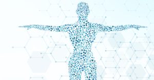 Woman's image in Discovery Lab of Community Accelerated Research Exchange