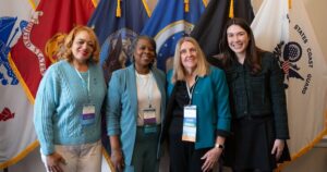 Group of four advocate leaders at 2026 Advocacy Day